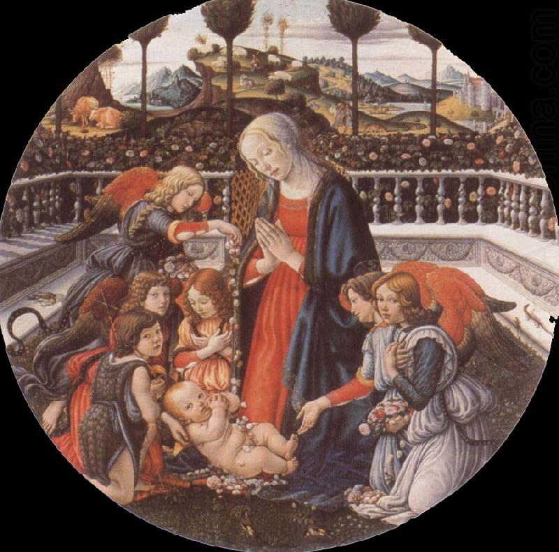 Francesco Botticini Adoration of the Christ Child china oil painting image